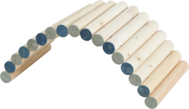 Pont pour facilité le passage d'une cage à l'autre (EN OPTION)