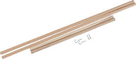 5 perchoirs en bois