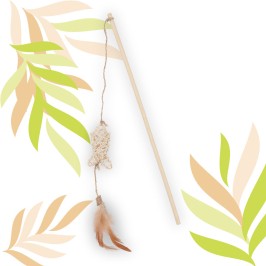 ETHI'CAT rotin canne à pêche poisson