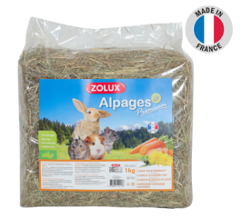 Foin Premium Alpages Carotte et Pissenlit