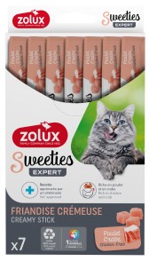 Sweeties chat POULET CRABE
