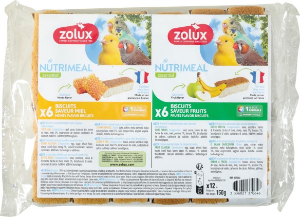 Biscuits Nutrimeal saveur miel et fruits