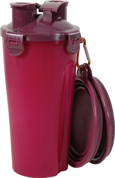 Gourde 2-en-1 avec gamelles