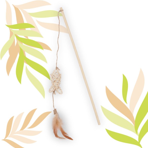 ETHI'CAT rotin canne à pêche poisson