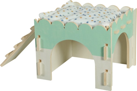 Maison en bois lapin L