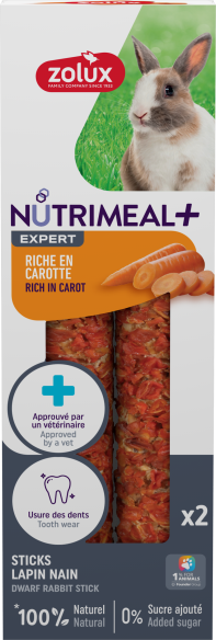 Sticks premium lapin carotte