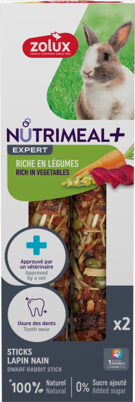 Stick premium lapin légumes
