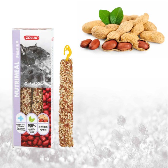 Stick premium rat et souris arachide
