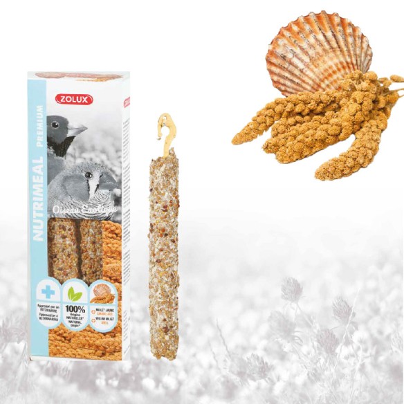 Stick premium oiseau exotique millet