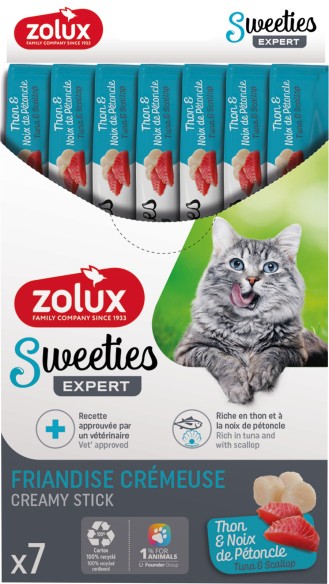 Sweeties chat THON et NOIX DE PÉTONCLE