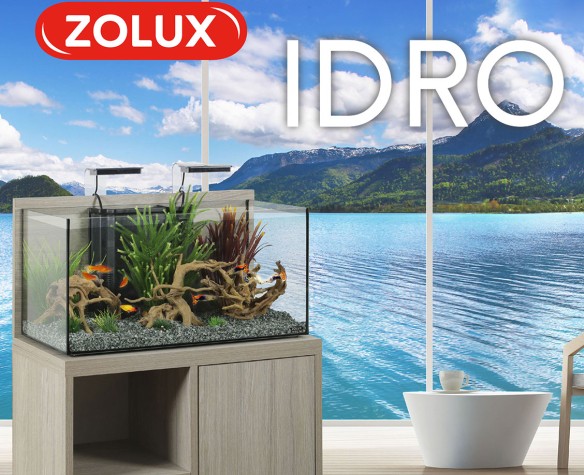 Aquarium Idro 60 zebrano gris Zolux