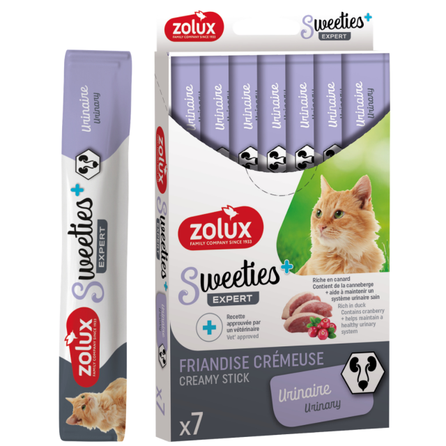 sweeties+ friandise fonctionnelle confort urinaire