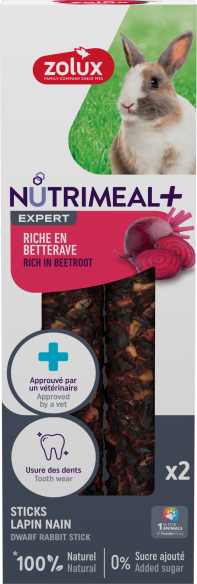 Stick premium lapin betterave