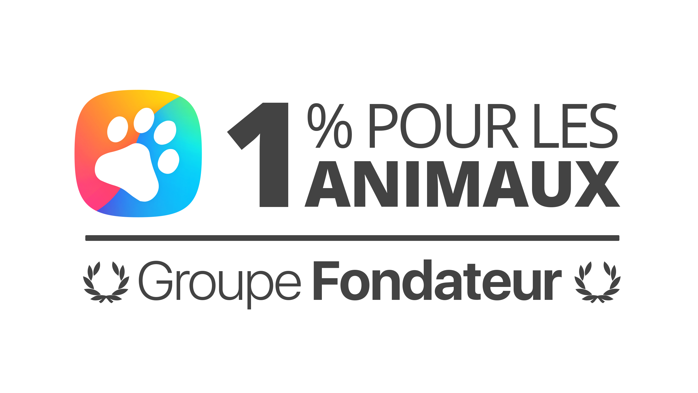 Logo 1% Pour Les Animaux