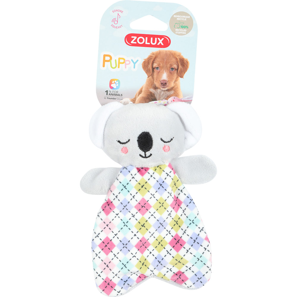 Peluche Quokka doudou pour chien zolux